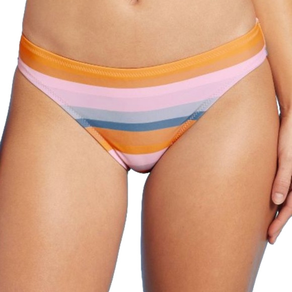 Shade & Shore Other - WOMEN'S Hipster Bikini Bottom - Shade & Shore Multi color Stripe new